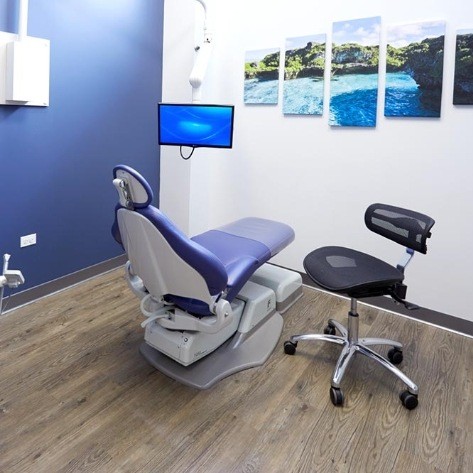 State of the art dental treatment room