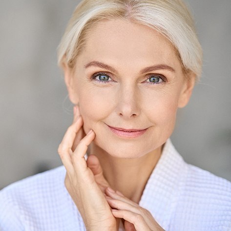 Woman after BOTOX in Chicago